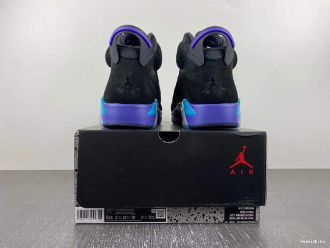 One Kick CT8529-004 Air 6 Aqua Jordan 0818